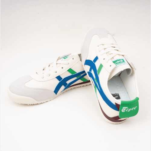 asics tiger Beige_blue