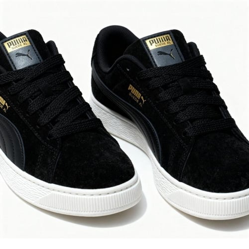 PUMA SUEDE XL ALL BLACK