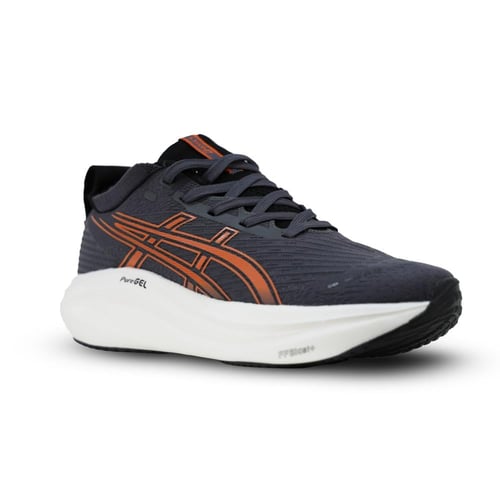Asics-NIMBUS 27 gray-orange
