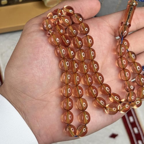 سبحة زعفرانية كركوشة Z010