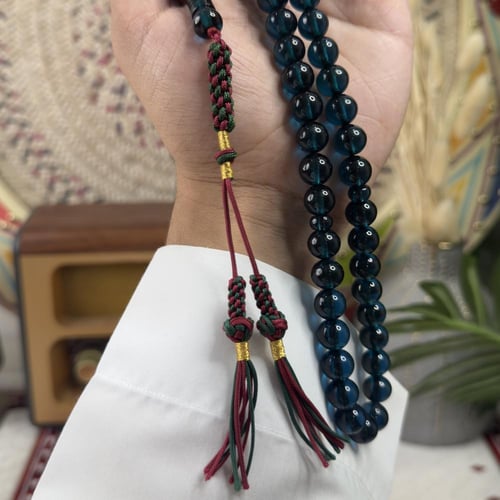 سبحة زعفرانية كركوشة Z047