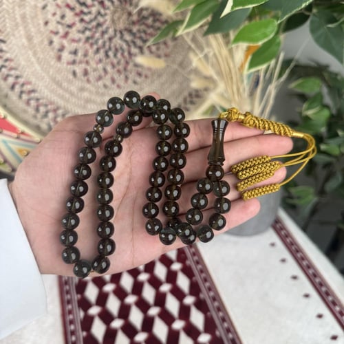 سبحة زعفرانية كركوشة Z055