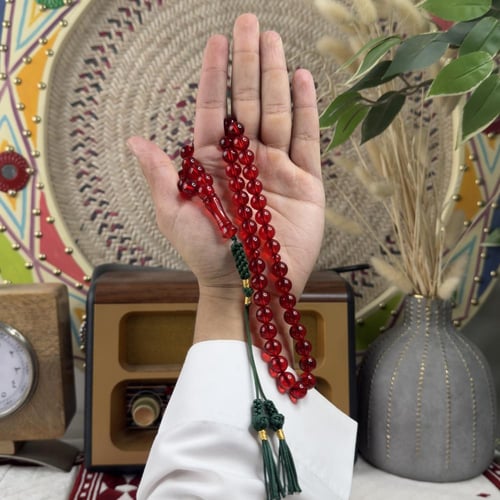 سبحة زعفرانية كركوشة Z050