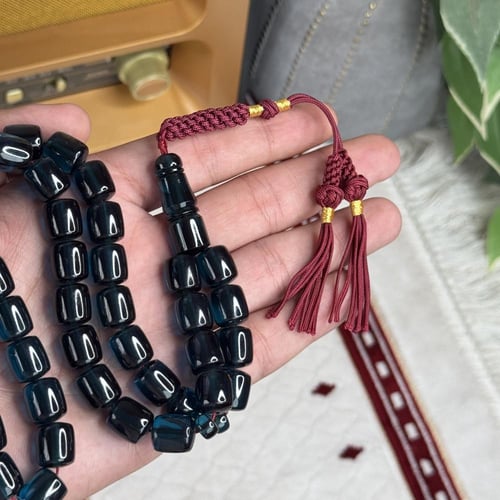 سبحة زعفرانية كركوشة Z014