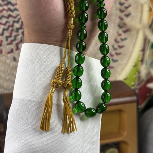 سبحة زعفرانية كركوشة Z007