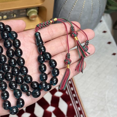 سبحة زعفرانية كركوشة Z025