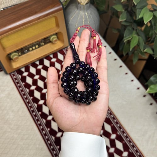 سبحة زعفرانية كركوشة Z031