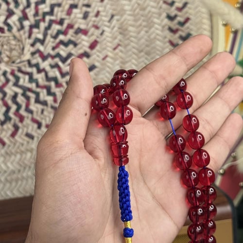 سبحة زعفرانية كركوشة Z021