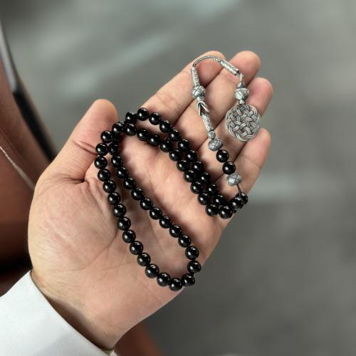 سبحة حجر طبيعي S007