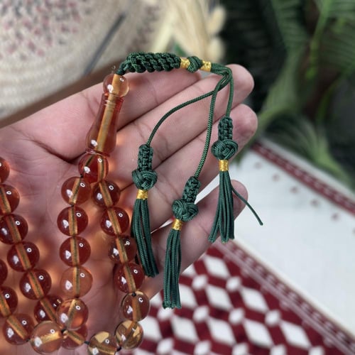 سبحة زعفرانية كركوشة Z049