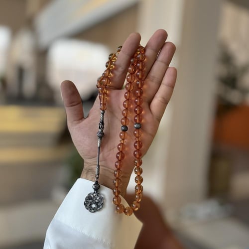 سبحة زعفراني Z128