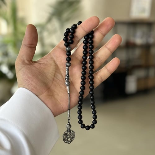 سبحة حجر طبيعي S002