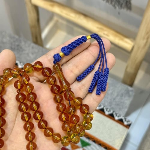 سبحة زعفرانية كركوشة Z037