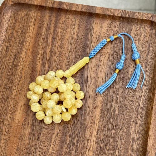 سبحة كهرمان طبيعي