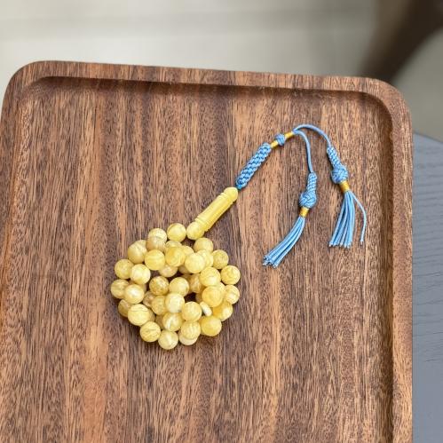 سبحة كهرمان طبيعي