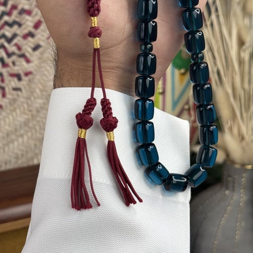 سبحة زعفرانية كركوشة Z014