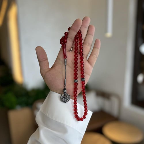 سبحة زعفراني Z163