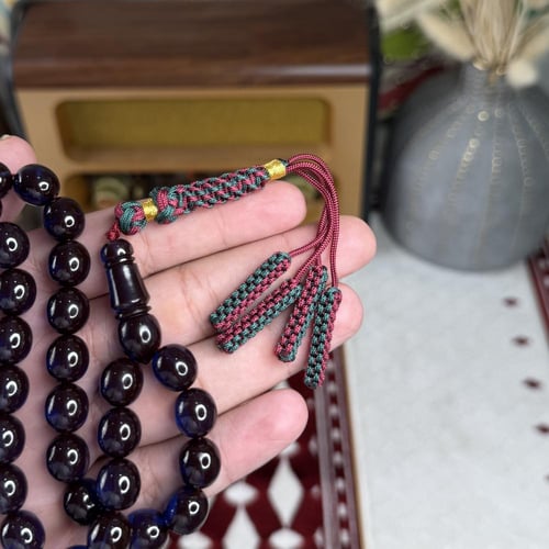 سبحة زعفرانية كركوشة Z052