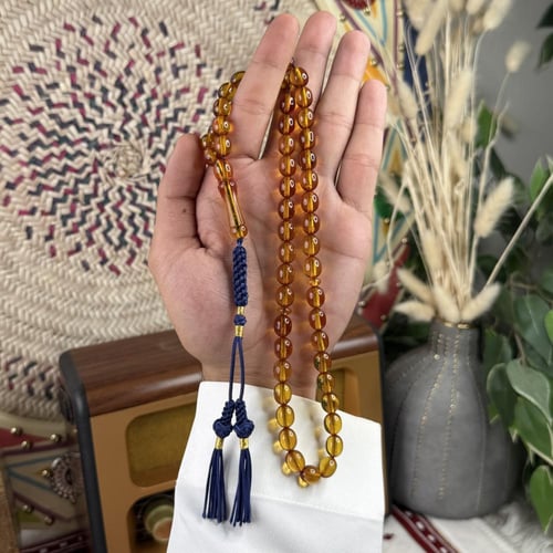 سبحة زعفرانية كركوشة Z008