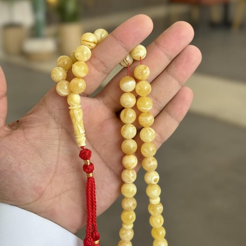 سبحة كهرمان اصلي