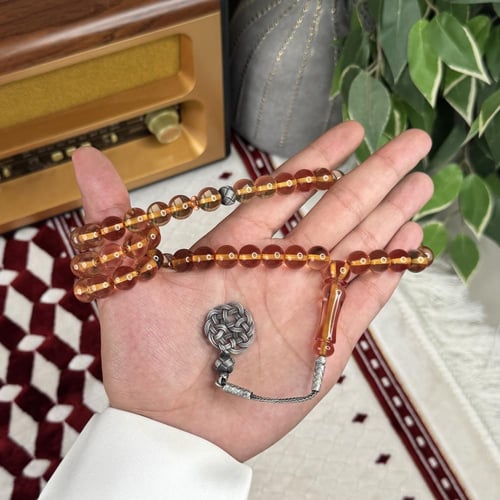 سبحة زعفراني Z164