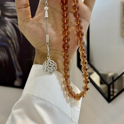 سبحة زعفرانية طربزونة ZM07