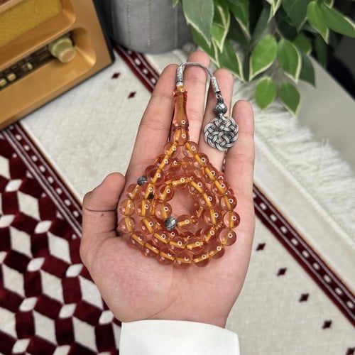 سبحة زعفراني Z164