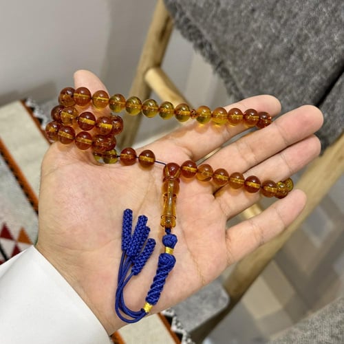 سبحة زعفرانية كركوشة Z037