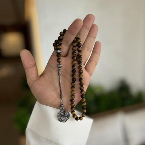 سبحة حجر طبيعي ST06