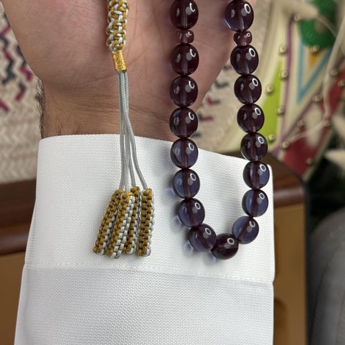 سبحة زعفرانية كركوشة Z018