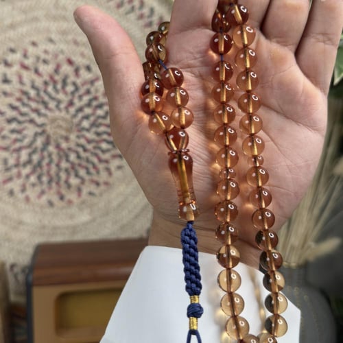 سبحة زعفرانية كركوشة Z041