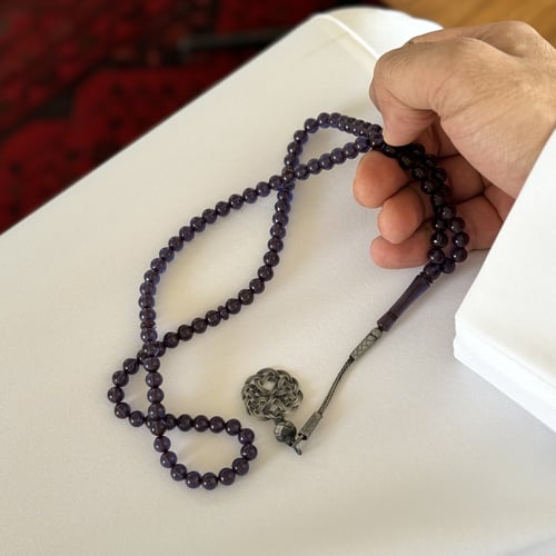 سبحة زعفراني Z114