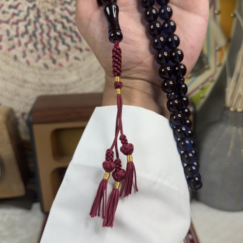 سبحة زعفرانية كركوشة Z044