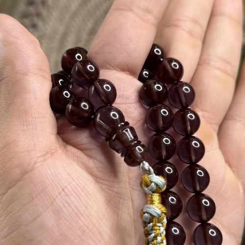 سبحة زعفرانية كركوشة Z051