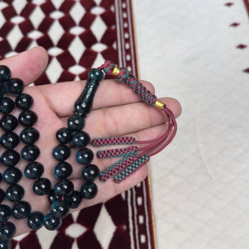 سبحة زعفرانية كركوشة Z045