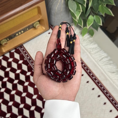 سبحة زعفرانية كركوشة Z020