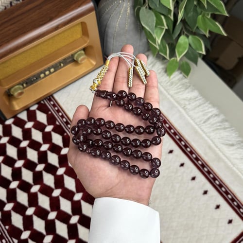 سبحة زعفرانية كركوشة Z018