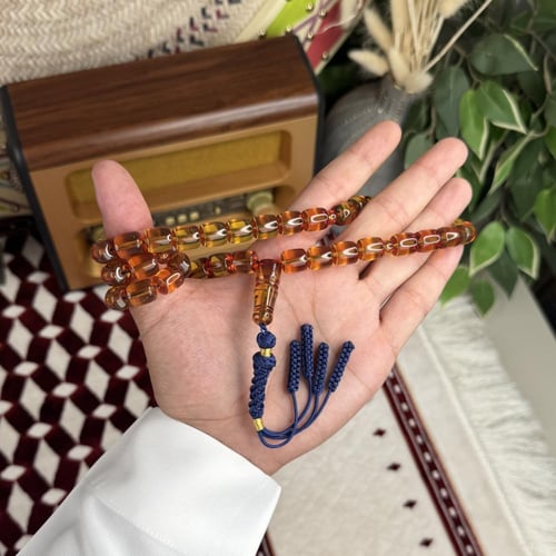 سبحة زعفرانية كركوشة Z017