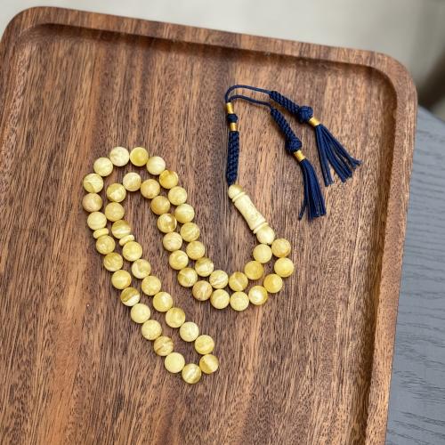 سبحة كهرمان طبيعي