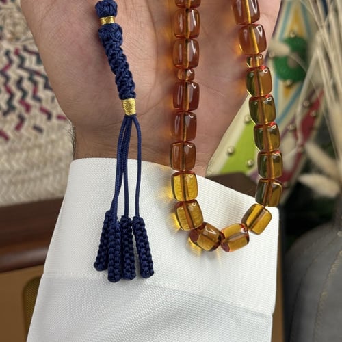 سبحة زعفرانية كركوشة Z017