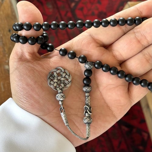 سبحة حجر طبيعي S002