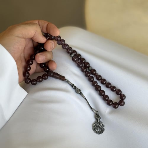 سبحة زعفراني Z123