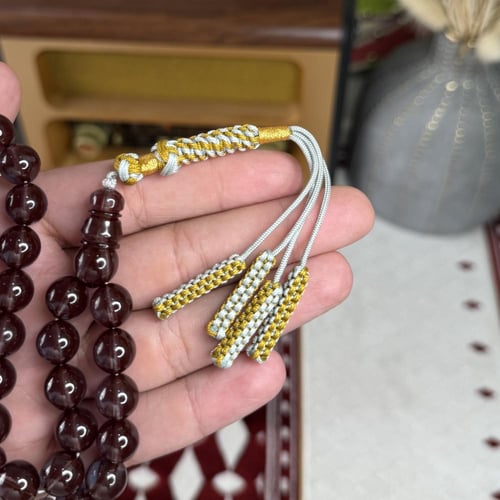 سبحة زعفرانية كركوشة Z051