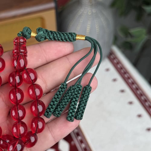 سبحة زعفرانية كركوشة Z054