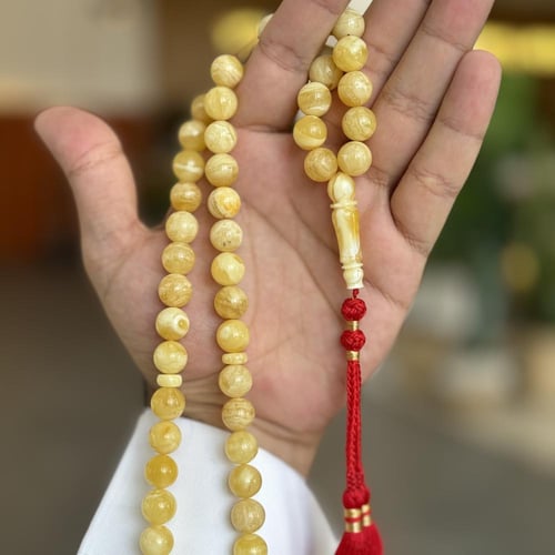 سبحة كهرمان اصلي