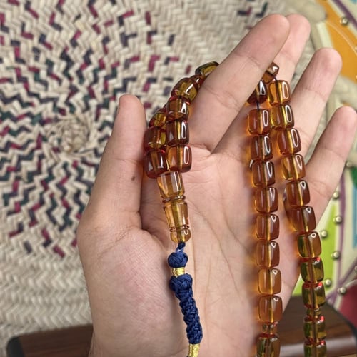 سبحة زعفرانية كركوشة Z017