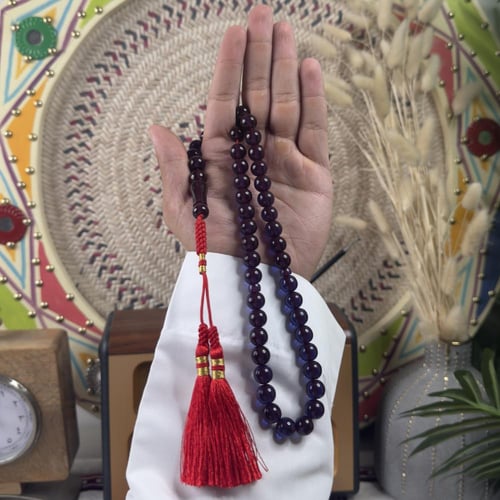 سبحة زعفرانية كركوشة Z046