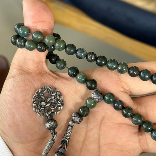 سبحة حجر طبيعي S006