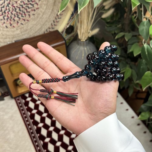 سبحة زعفرانية كركوشة Z029