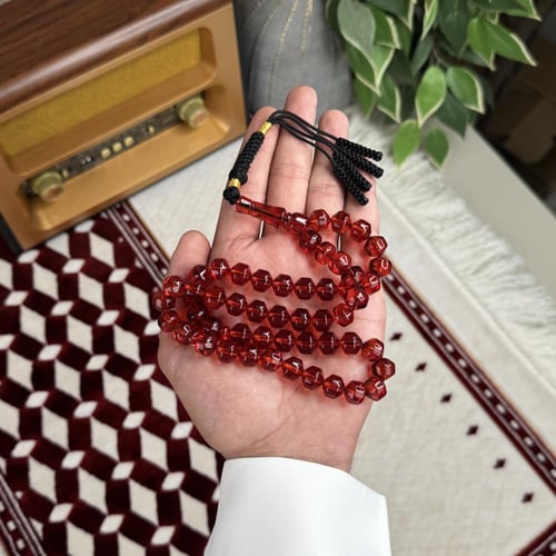 سبحة زعفرانية كركوشة Z015